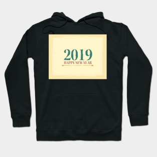 Happy New Year retro style Hoodie